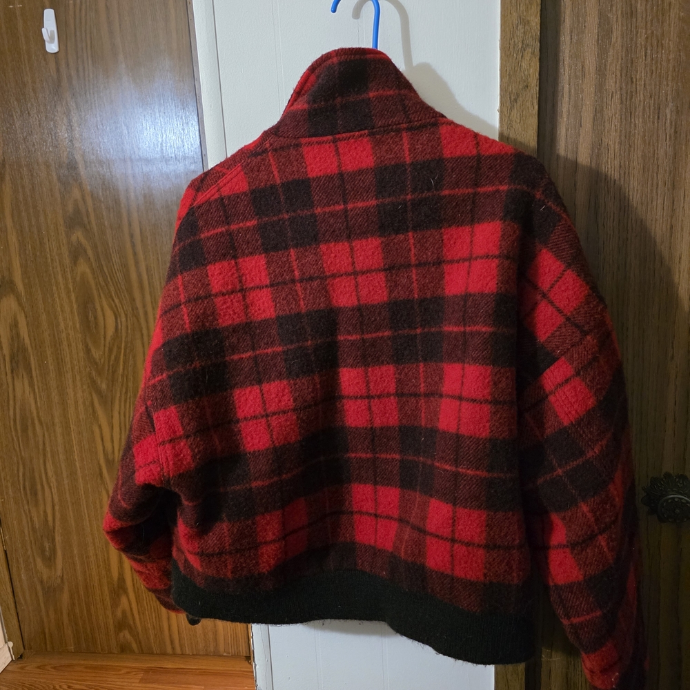 Woolrich Red and Black Checkered Jacket - Picture 3 of 3